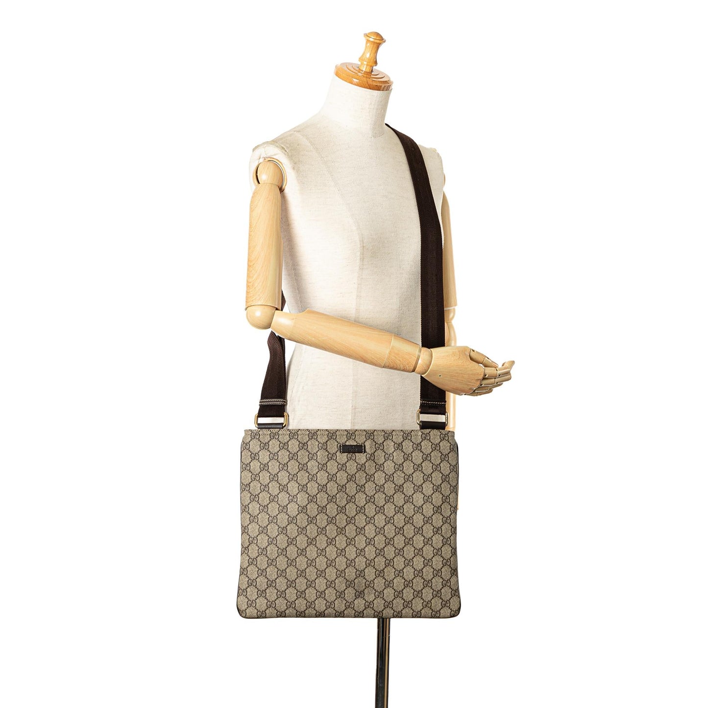 Gucci GG Supreme Crossbody (SHG-Y3xhWh)