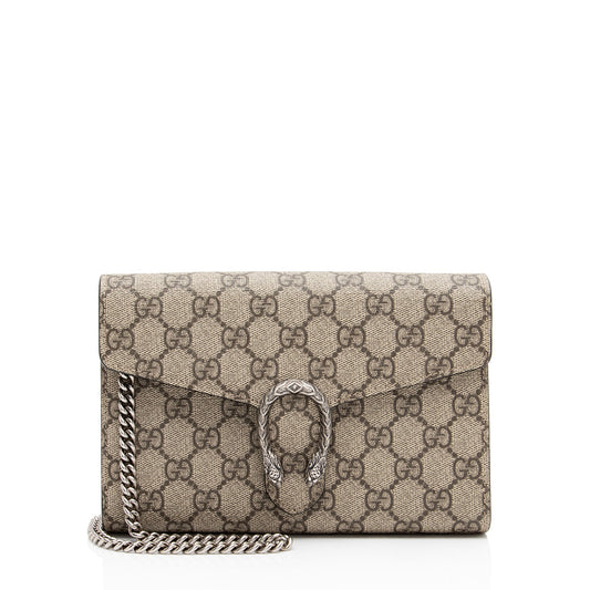 Gucci GG Supreme Dionysus Chain Wallet (SHF-kxzngC)