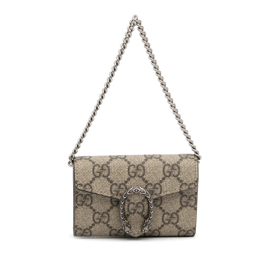 Gucci GG Supreme Dionysus Chain Wallet (SHG-Cj3gJO)