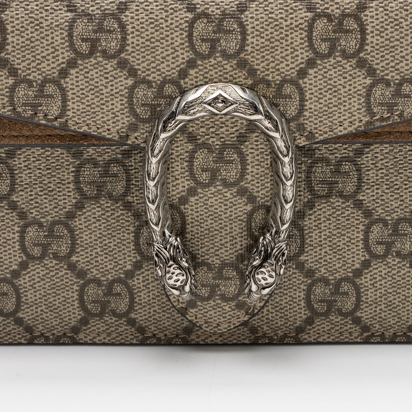 Gucci GG Supreme Dionysus Super Mini Bag (SHF-DMxT6L)