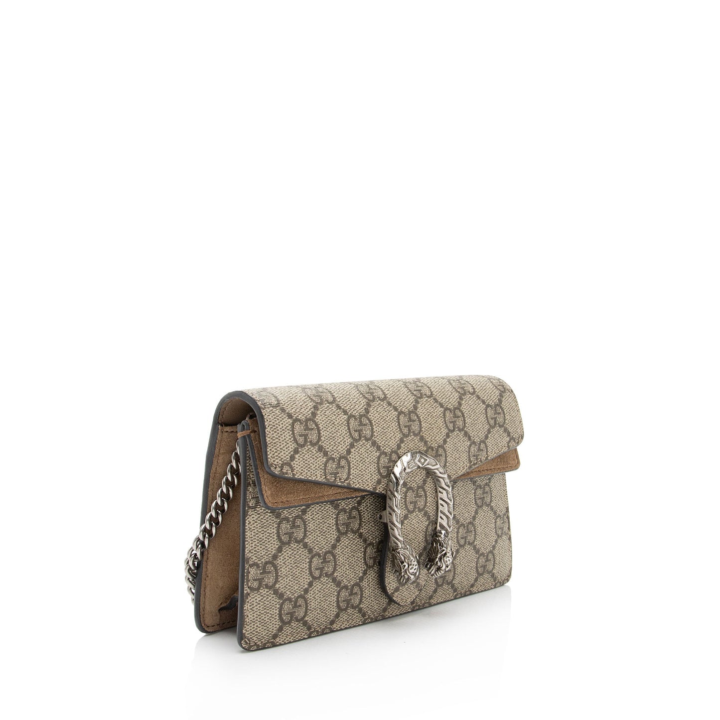 Gucci GG Supreme Dionysus Super Mini Bag (SHF-DMxT6L)
