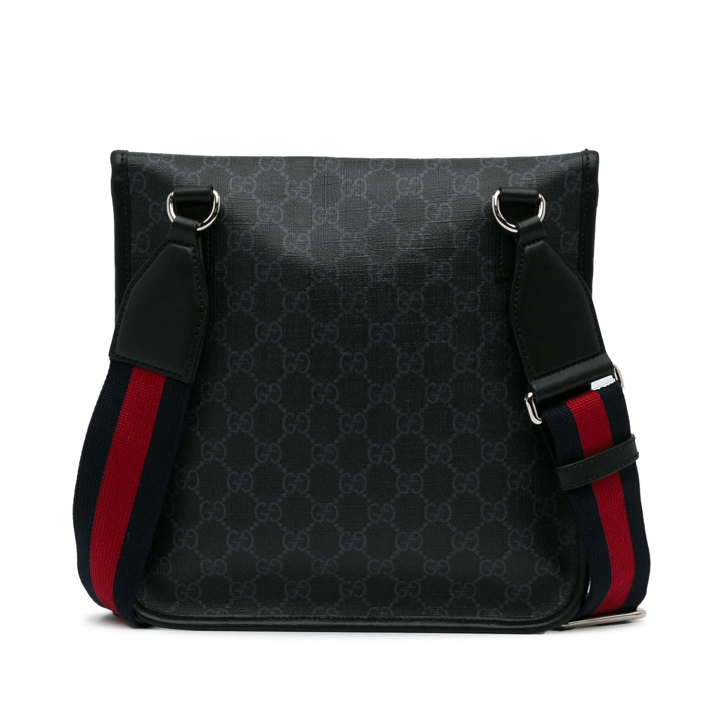 Gucci GG Supreme Envelope Web Crossbody Bag (SHG-CvyQ7p)