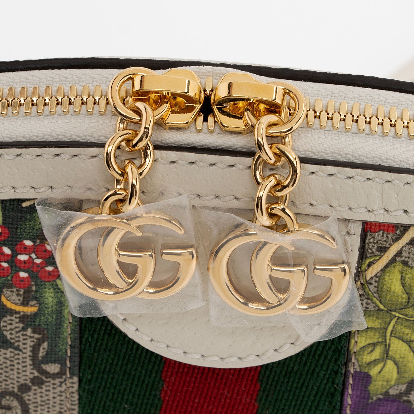 Gucci GG Supreme Flora Ophidia Dome Small Shoulder Bag (SHF-TpkXKT)