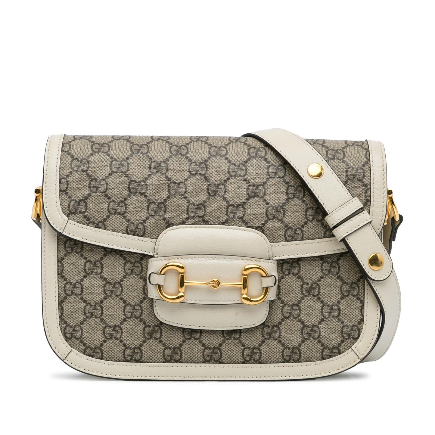Gucci GG Supreme Horsebit 1955 Crossbody Bag (SHG-hjtQvv)