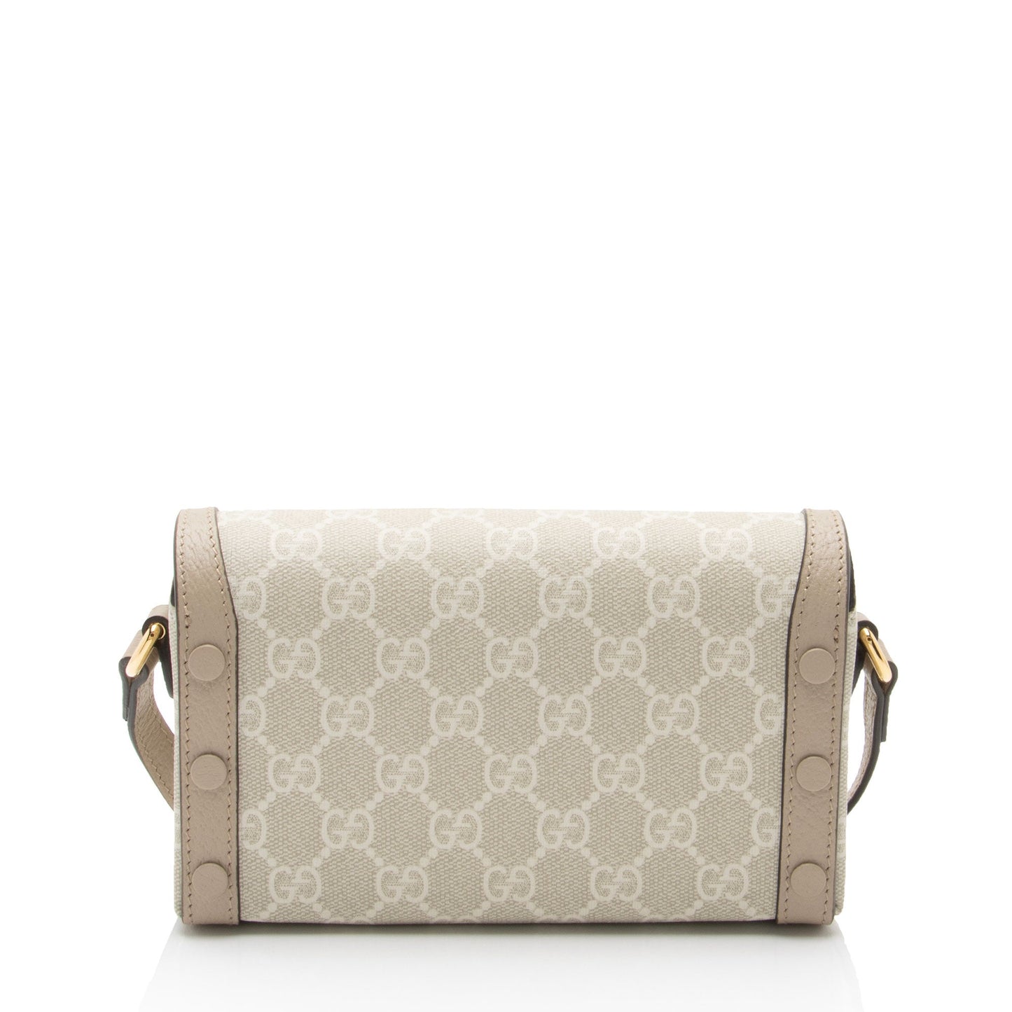 Gucci GG Supreme Horsebit 1955 Mini Shoulder Bag (SHF-FQ4V0d)