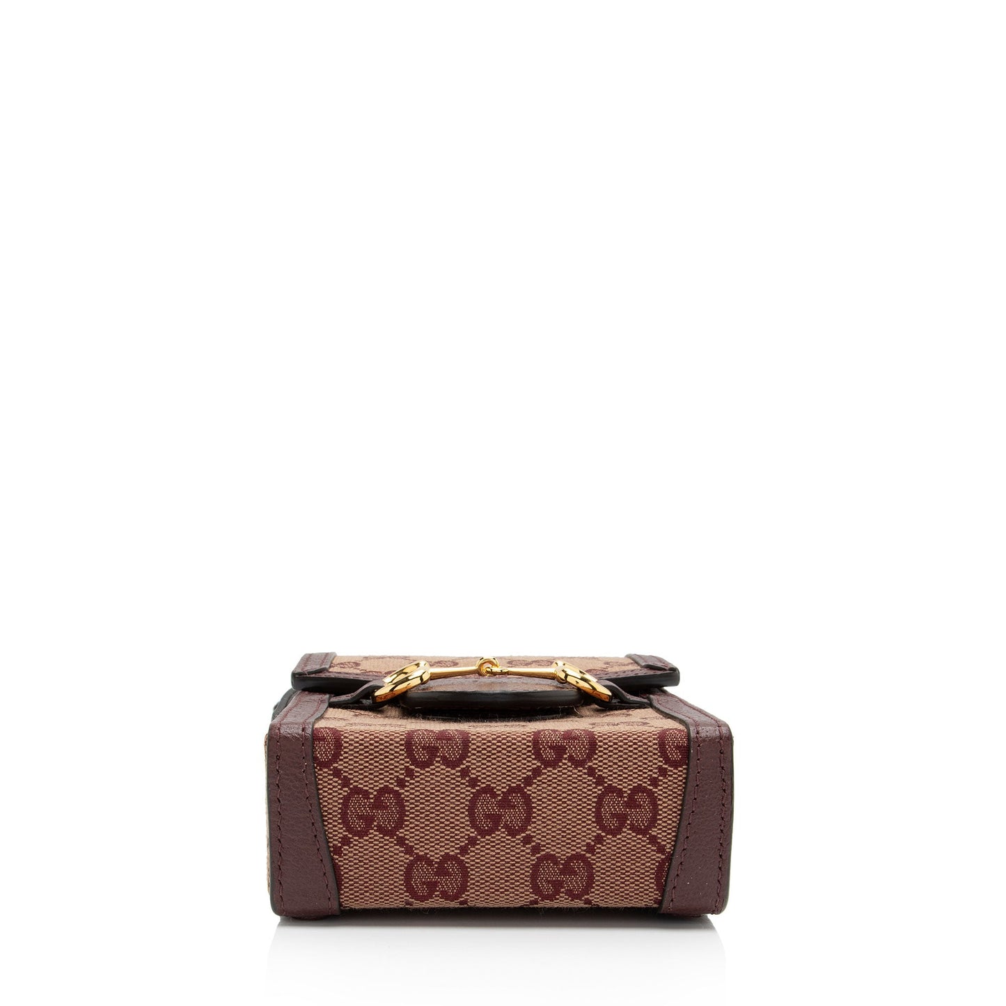 Gucci GG Supreme Horsebit 1955 Vertical Mini Shoulder Bag (SHF-bzUUtz)