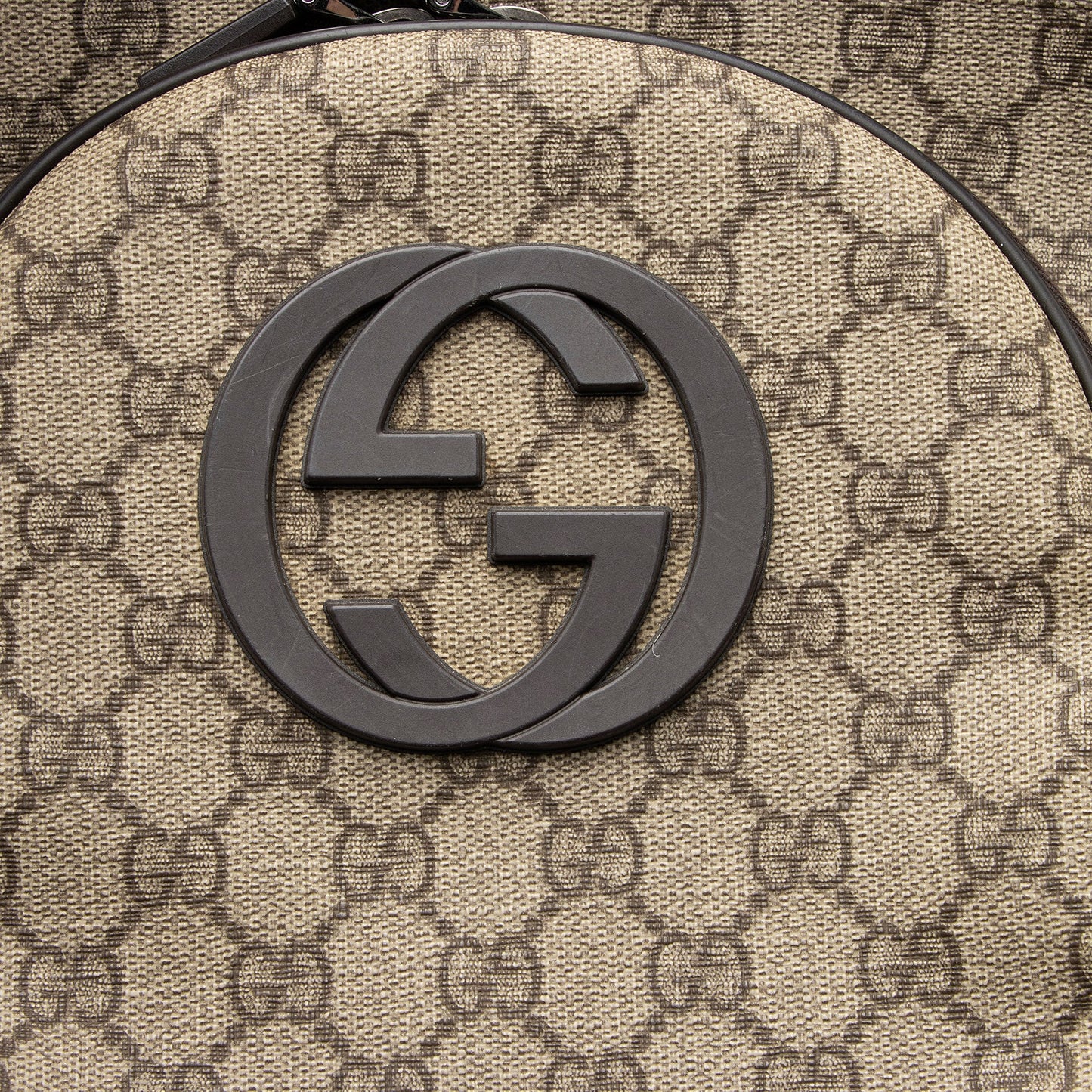 Gucci GG Supreme Interlocking G Medium Backpack