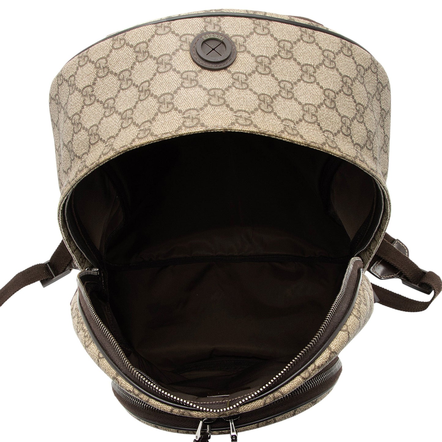 Gucci GG Supreme Interlocking G Medium Backpack