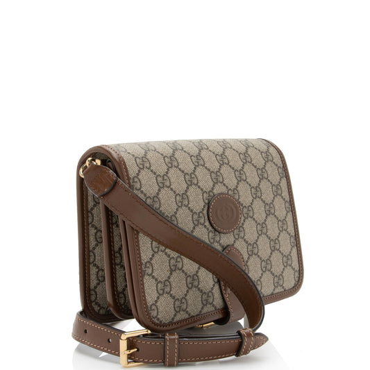 Gucci GG Supreme Interlocking G Mini Crossbody