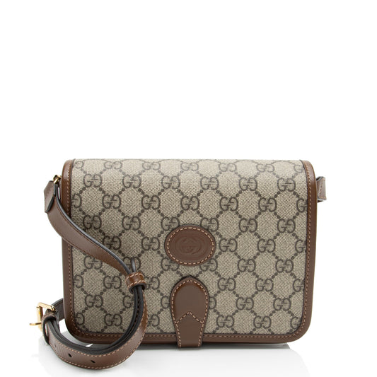 Gucci GG Supreme Interlocking G Mini Crossbody