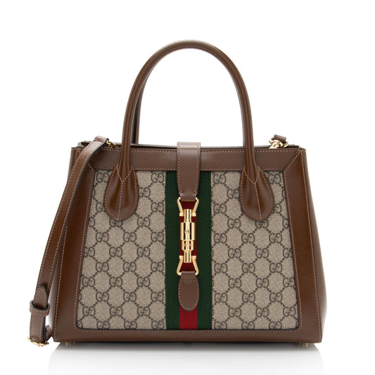 Gucci GG Supreme Jackie 1961 Medium Tote (SHF-zzAl84)