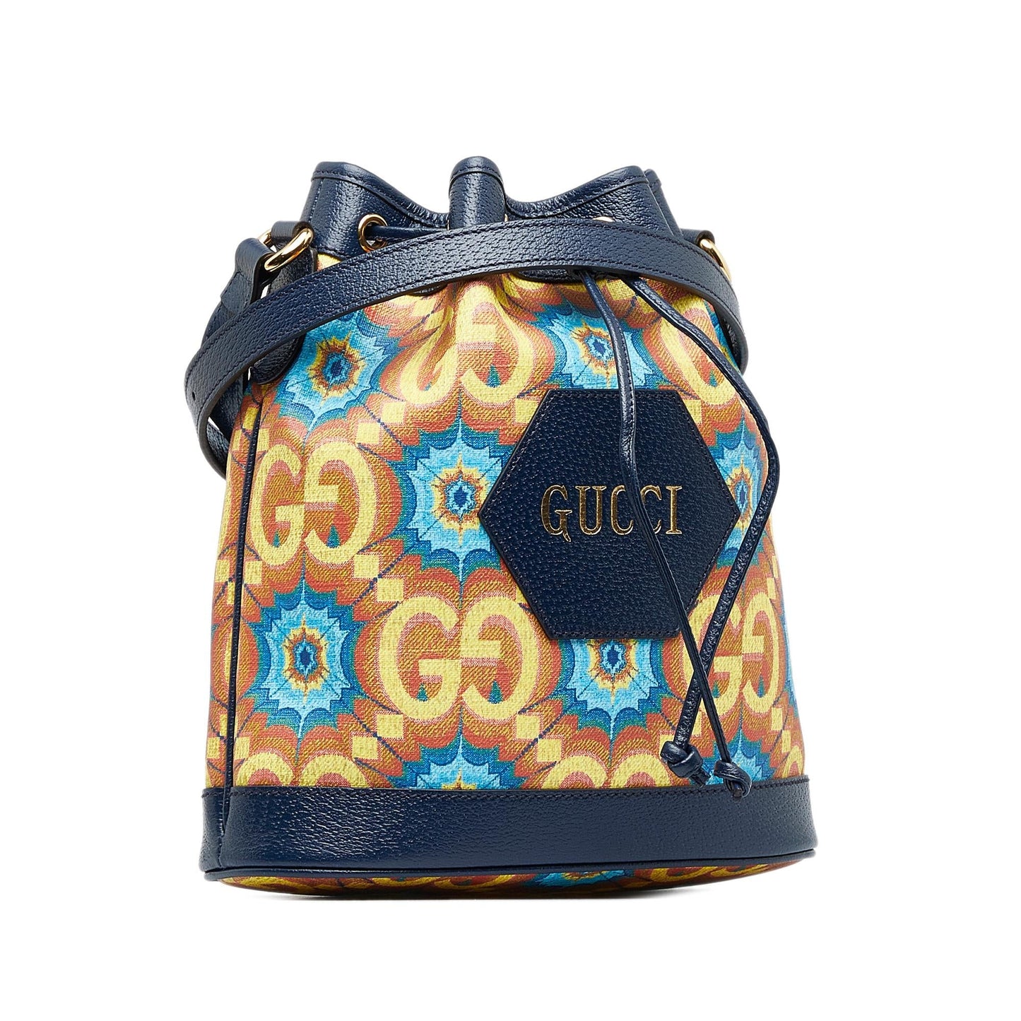 Gucci GG Supreme Kaleidoscope 100 Bucket Bag (SHG-0Z1SMu)