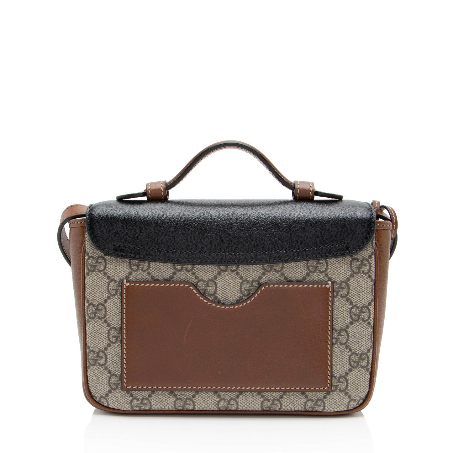 Gucci GG Supreme Leather Padlock Mini Crossbody