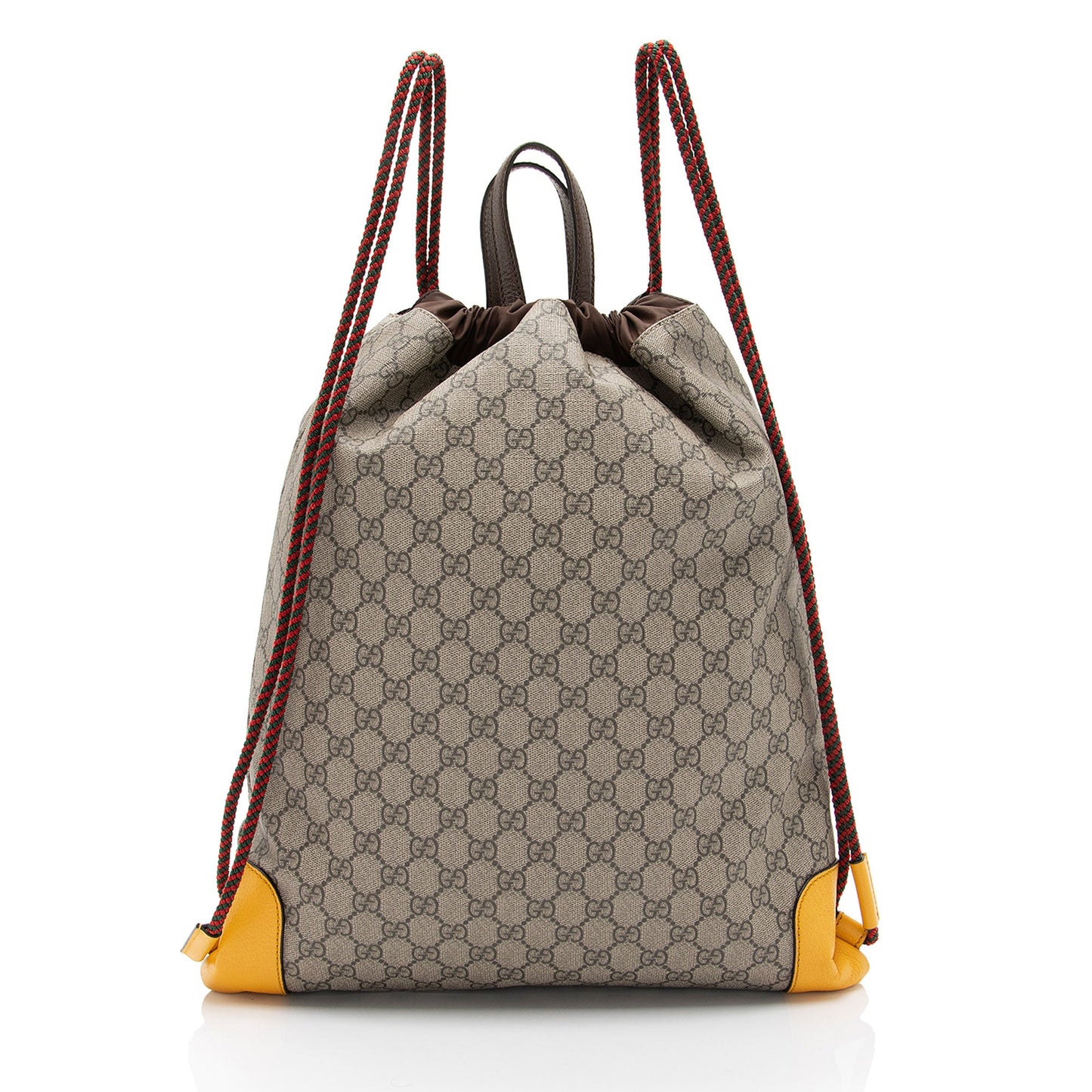 Gucci GG Supreme Neo Vintage Drawstring Backpack (SHF-v5dLOA)