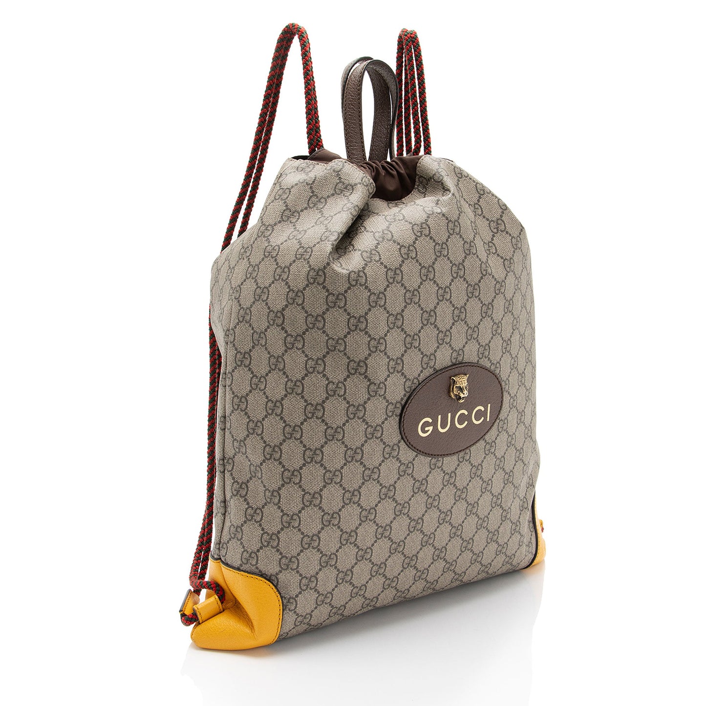 Gucci GG Supreme Neo Vintage Drawstring Backpack (SHF-v5dLOA)