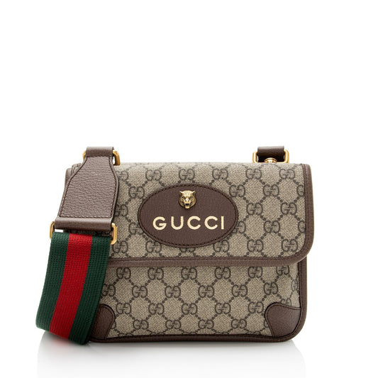 Gucci GG Supreme Neo Vintage Small Messenger Bag (SHF-7H5rBM)