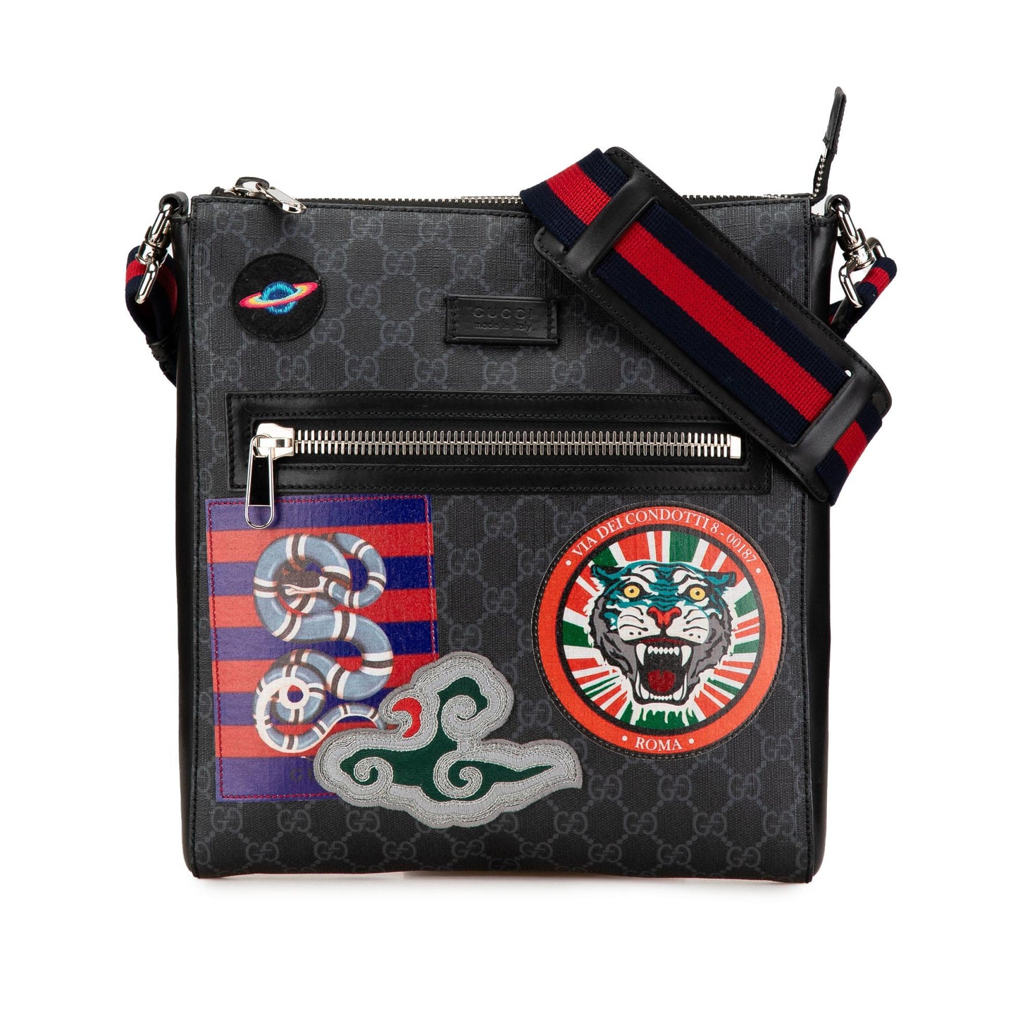 Gucci GG Supreme Night Courrier Crossbody