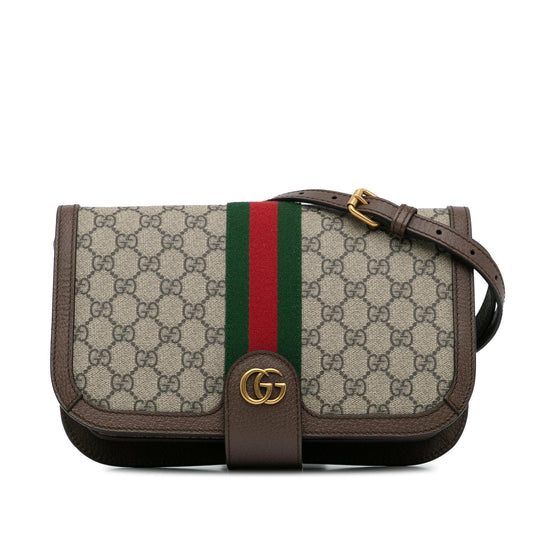 Gucci GG Supreme Ophidia Crossbody Bag (SHG-AVqJfo)