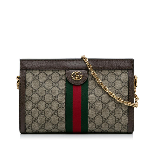 Gucci GG Supreme Ophidia Crossbody (SHG-tZYWlV)