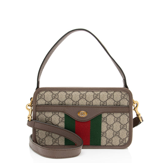 Gucci GG Supreme Ophidia Dual Crossbody