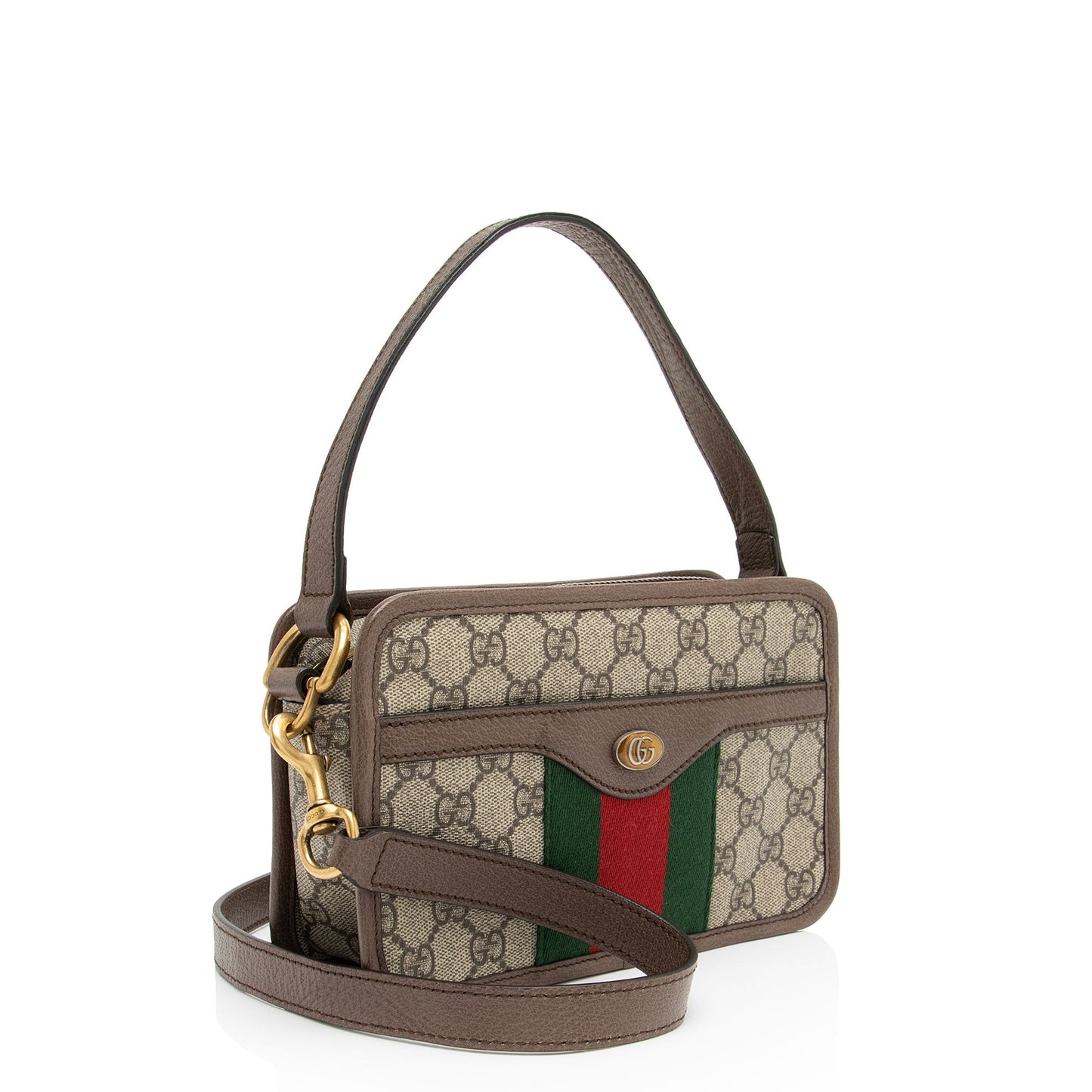 Gucci GG Supreme Ophidia Dual Crossbody