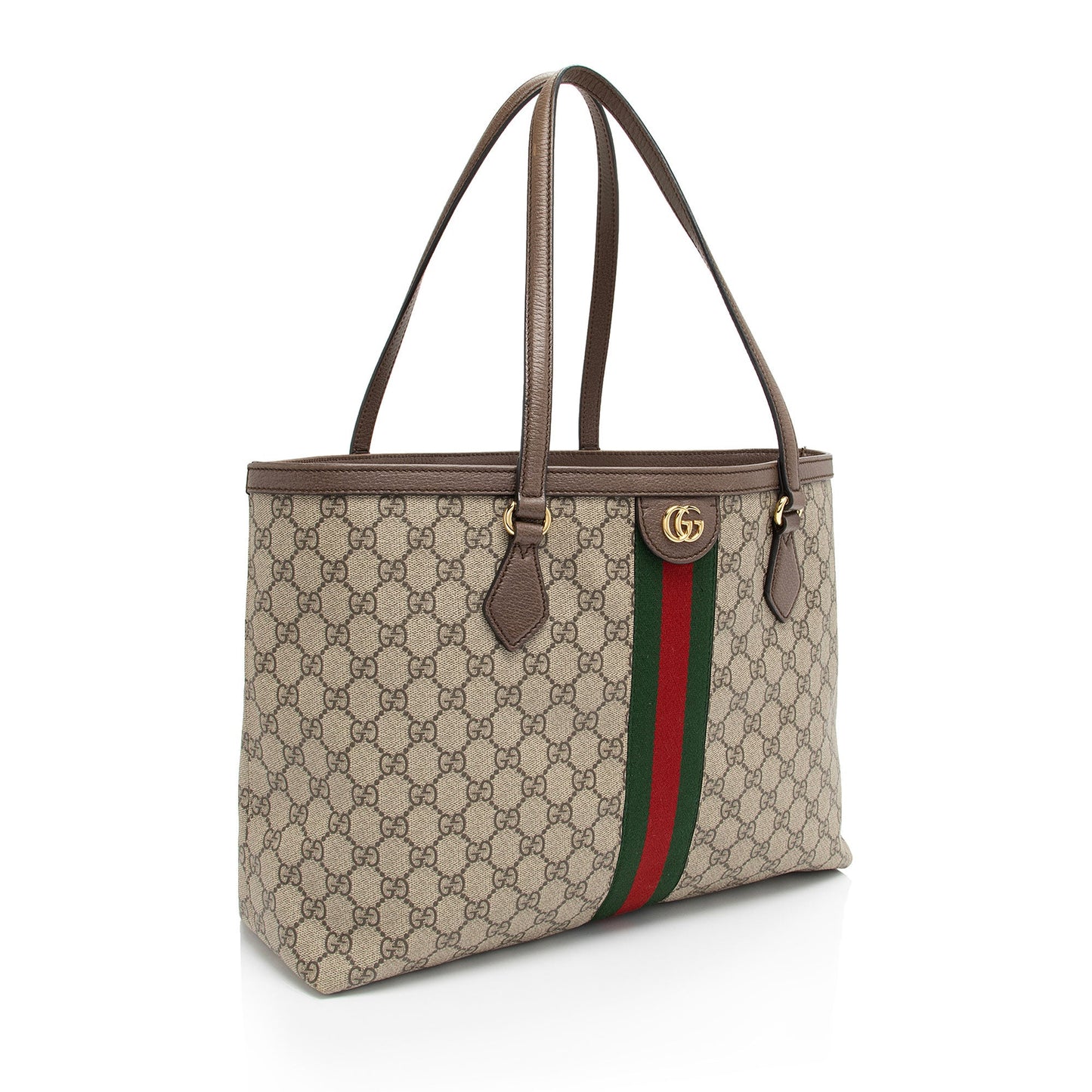 Gucci GG Supreme Ophidia Medium Shopping Tote (SHF-O2VjKy)