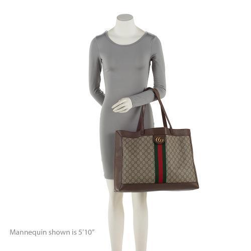 Gucci GG Supreme Ophidia Medium Soft Tote (SHF-Di8TWC)