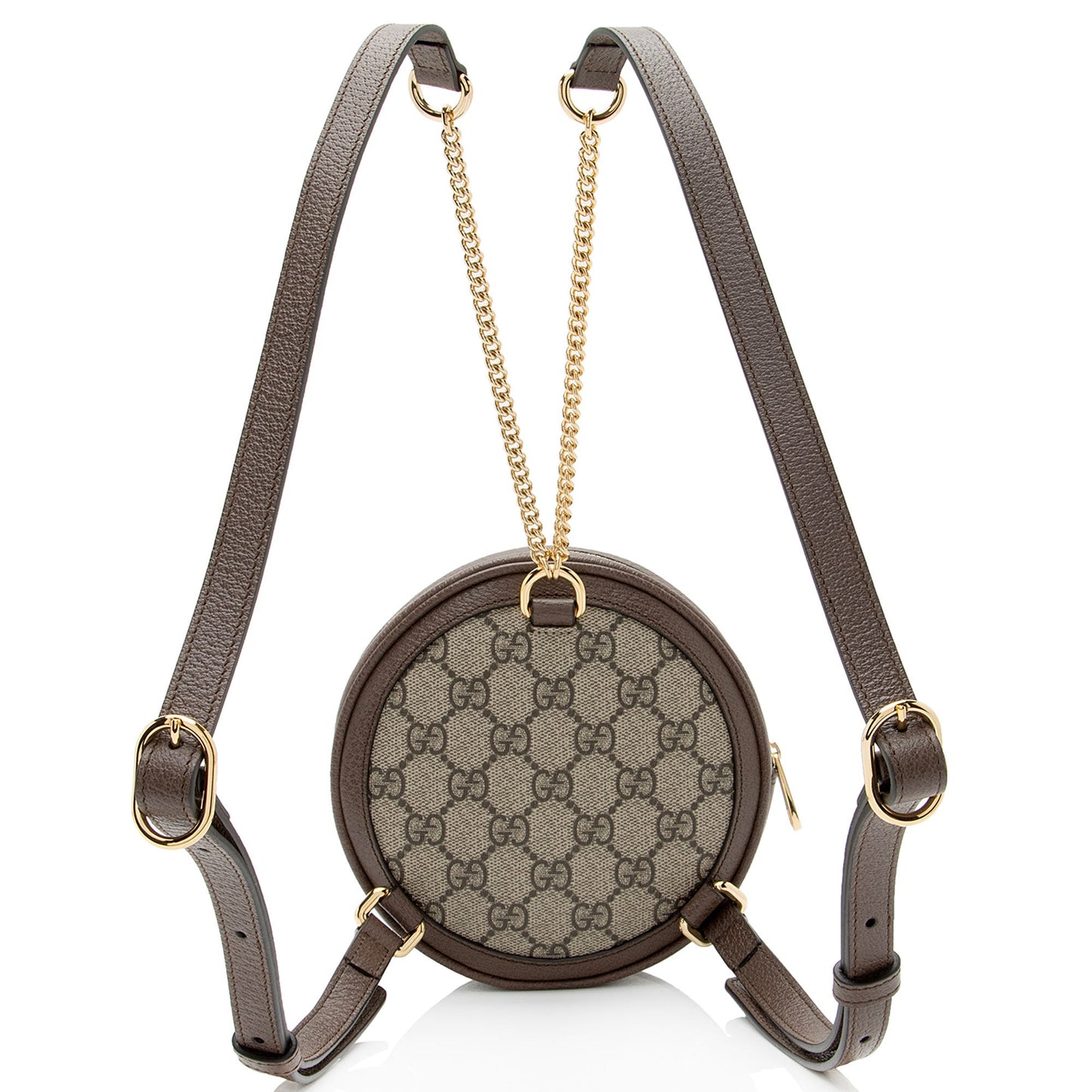Gucci GG Supreme Ophidia Round Mini Backpack