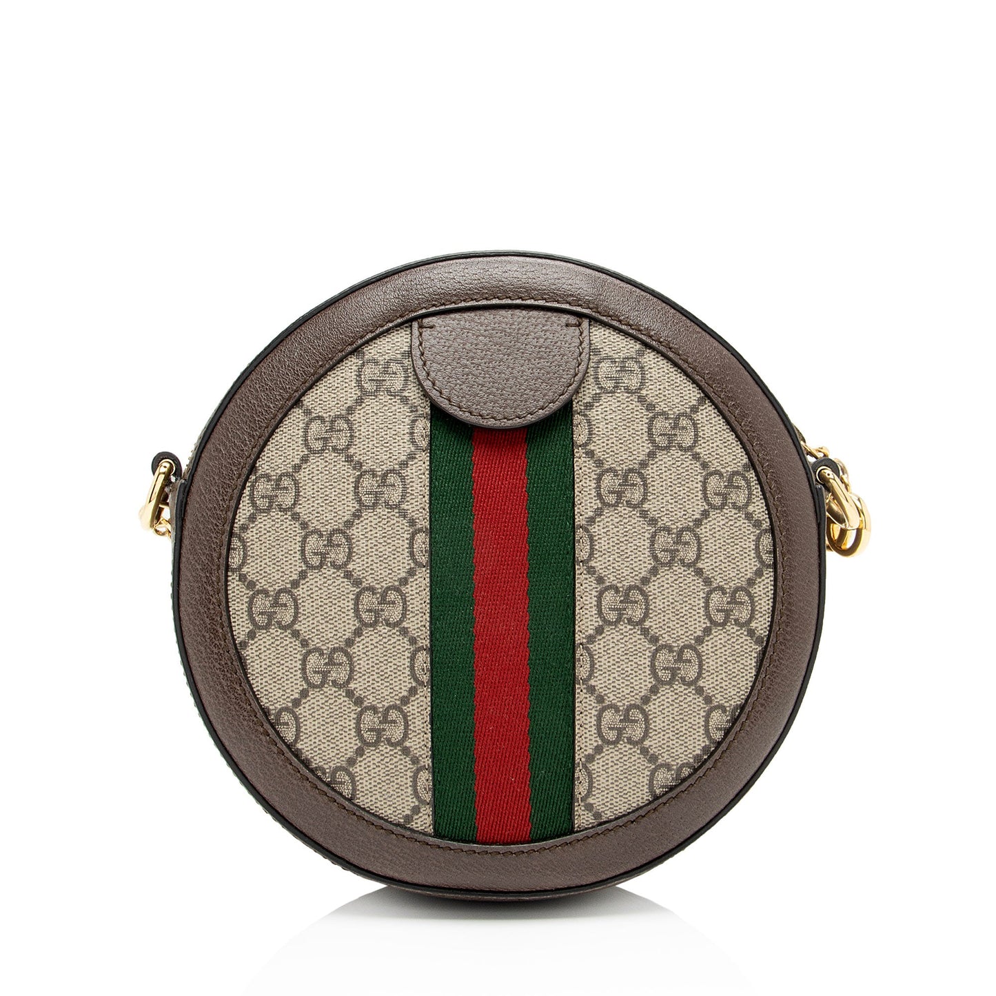 Gucci GG Supreme Ophidia Round Mini Shoulder Bag (SHF-8cDhBq)