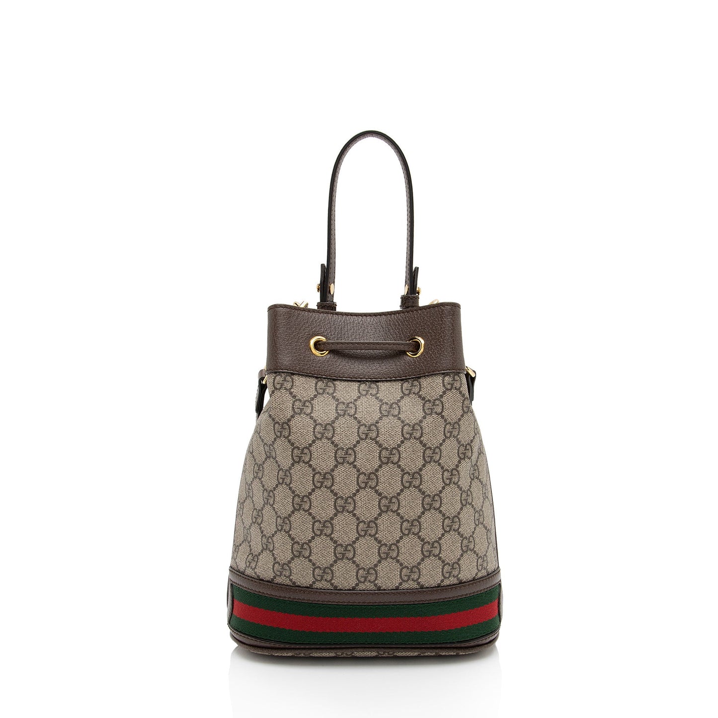 Gucci GG Supreme Ophidia Small Bucket Bag (SHF-33svv5)