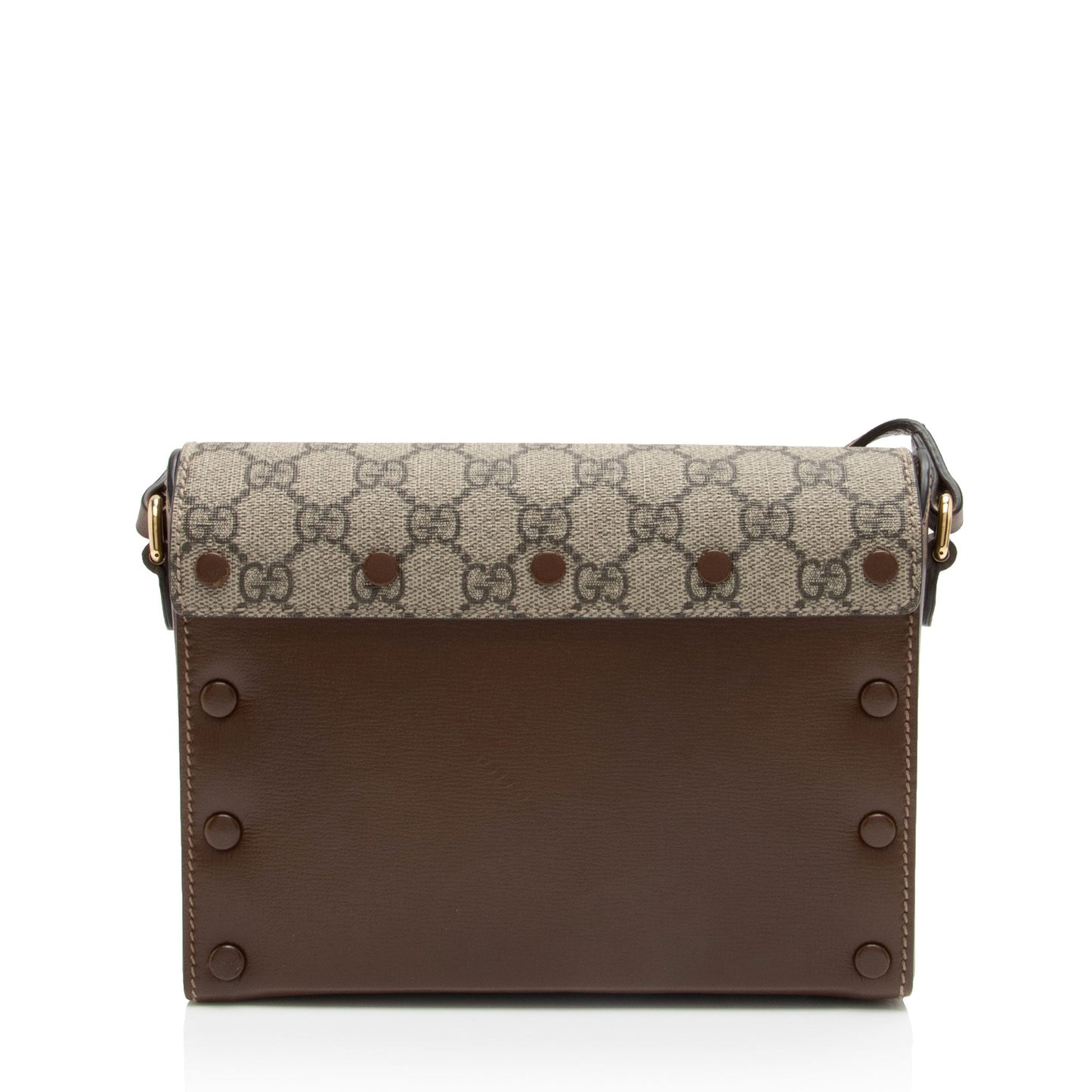Gucci GG Supreme Script Logo Heart Crossbody (SHF-khREaw)