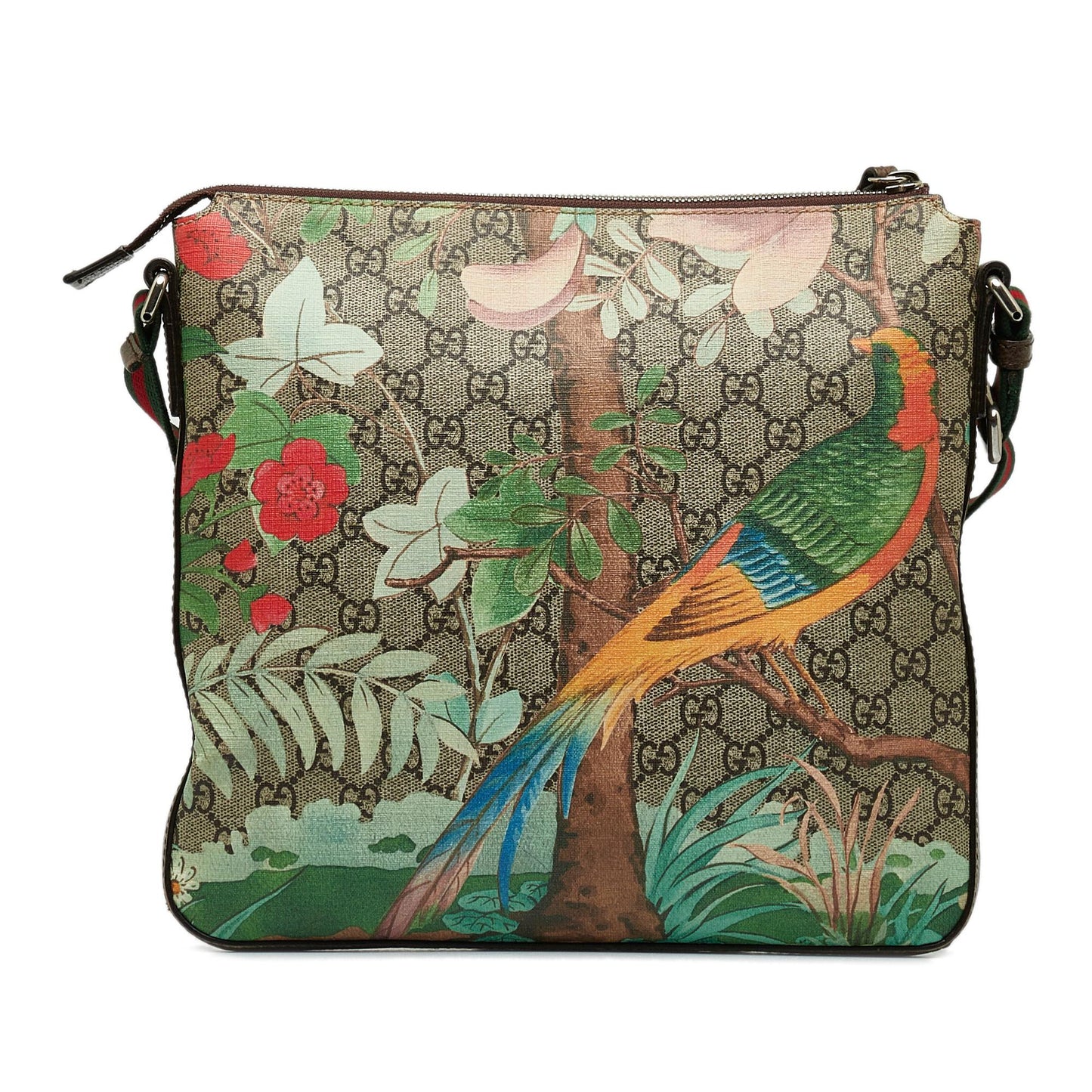 Gucci GG Supreme Tian Crossbody Bag (SHG-wwlGJM)