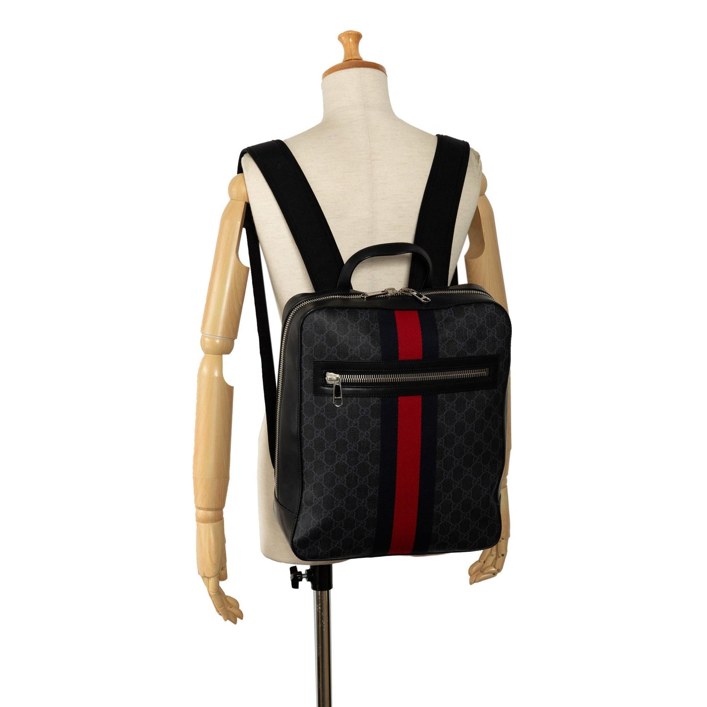 Gucci GG Supreme Web Backpack (SHG-Jo83GN)