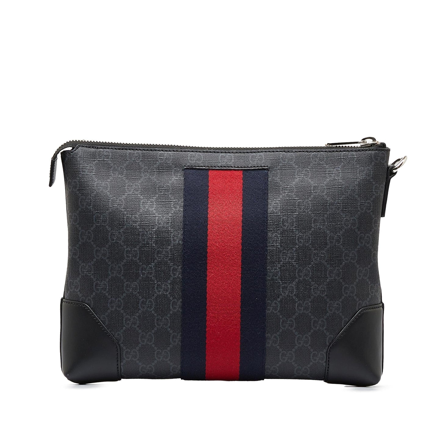 Gucci GG Supreme Web Clutch (SHG-17wQqh)