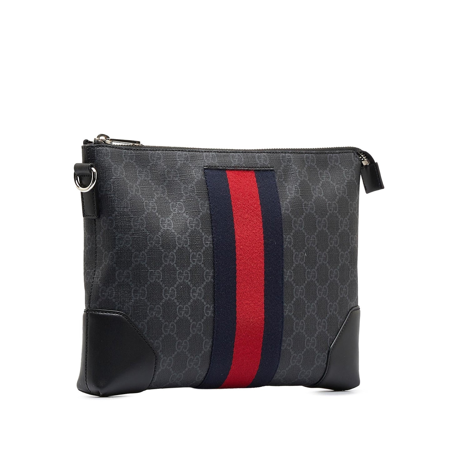 Gucci GG Supreme Web Clutch (SHG-17wQqh)