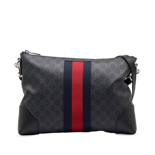 Gucci GG Supreme Web Crossbody Bag (SHG-gkkz7w)