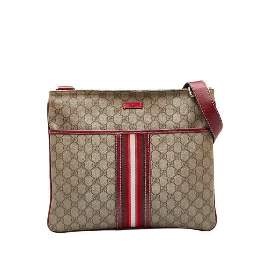 Gucci GG Supreme Web Crossbody (SHG-iPdJuy)