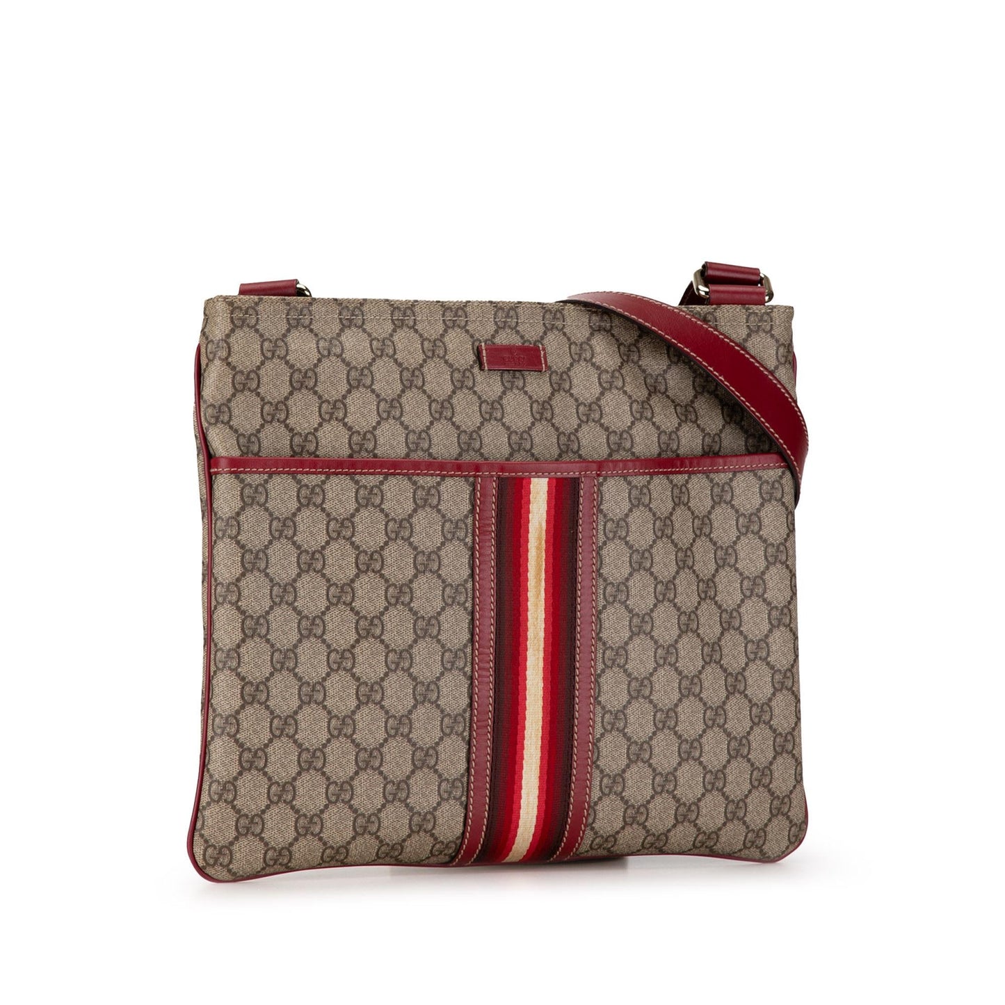 Gucci GG Supreme Web Crossbody (SHG-2dgY1o)
