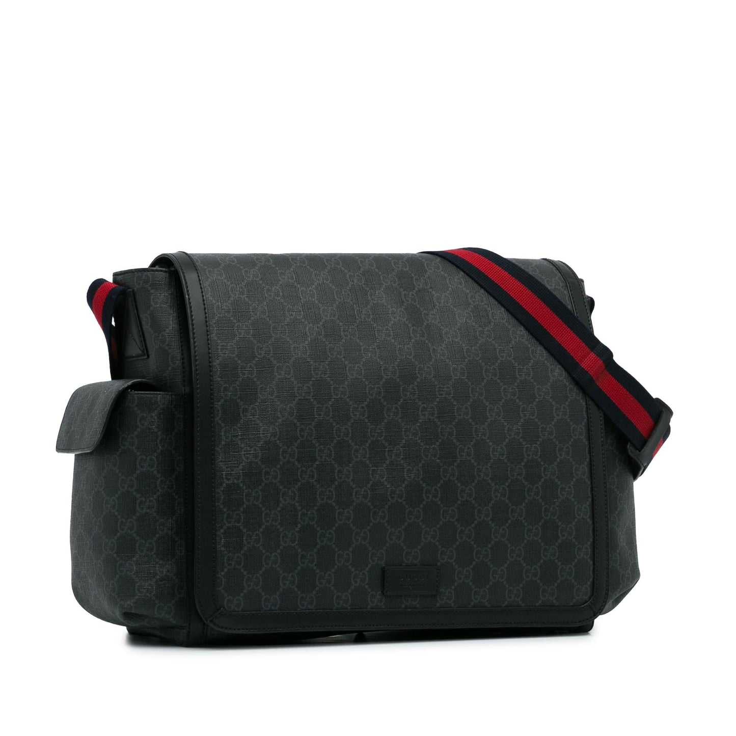 Gucci GG Supreme Web Diaper Bag