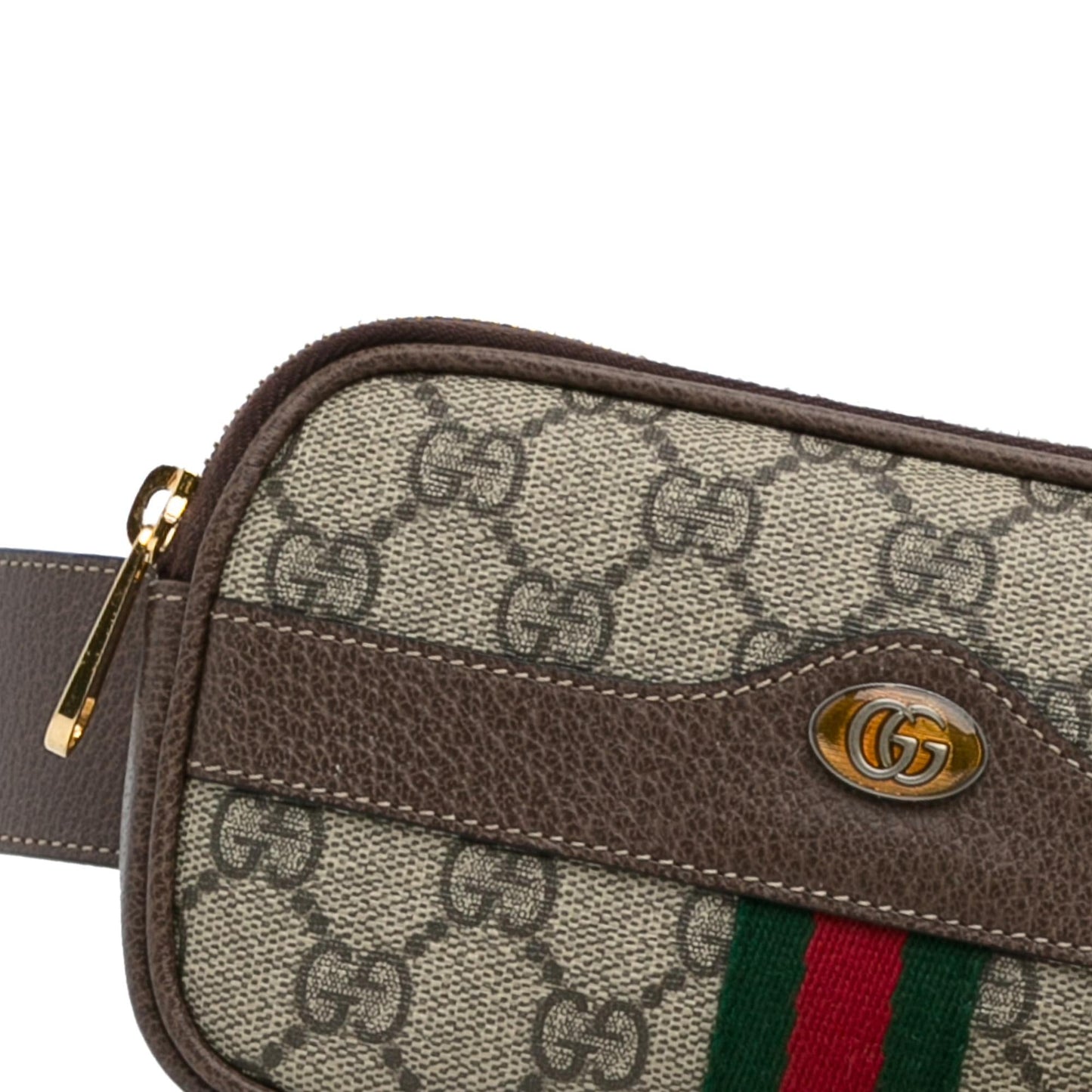 Gucci GG Supreme Web Ophidia Belt Bag