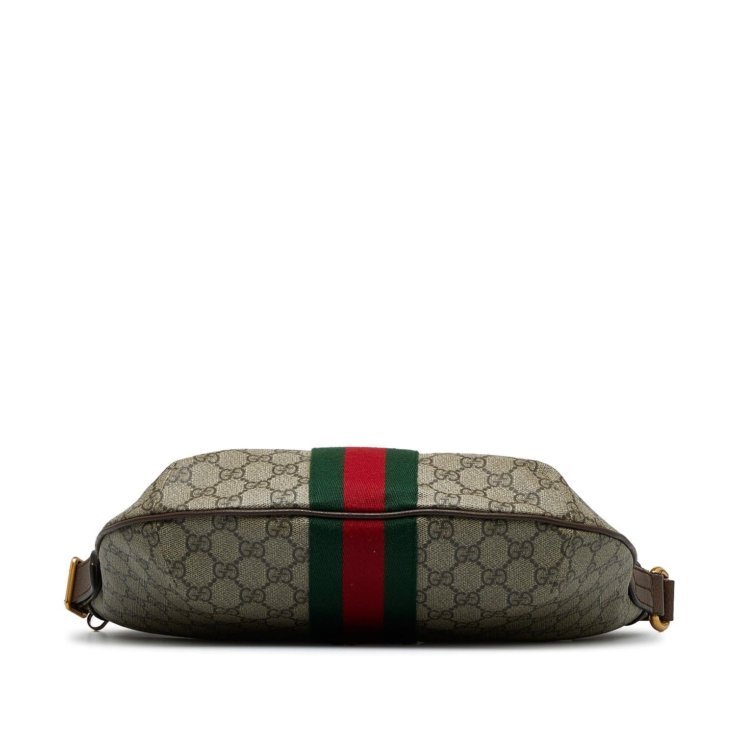 Gucci GG Supreme Web Ophidia Half Moon Crossbody (SHG-fSV2pz)