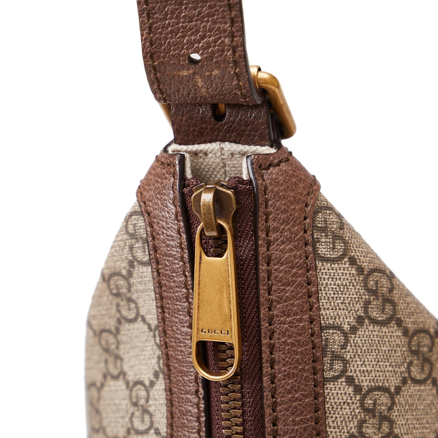 Gucci GG Supreme Web Ophidia Half Moon (SHG-T3BRFr)