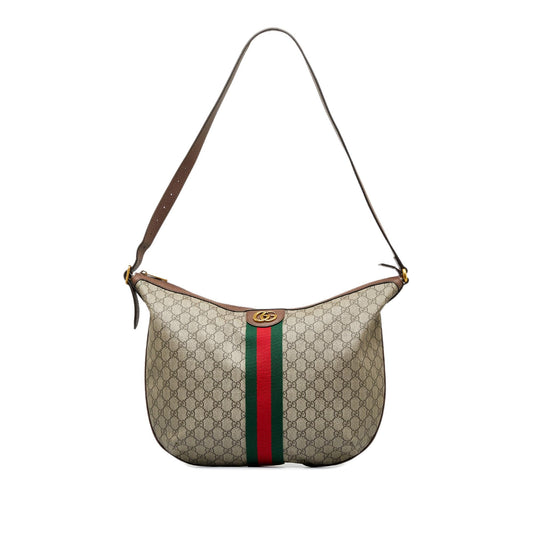 Gucci GG Supreme Web Ophidia Half Moon (SHG-T3BRFr)