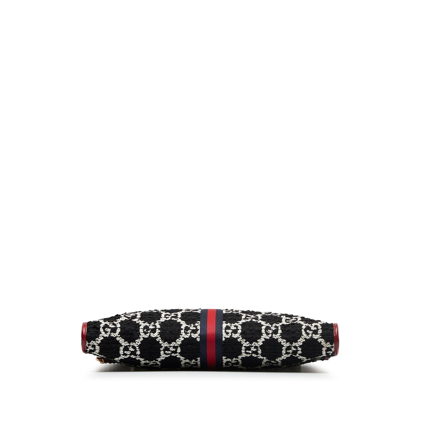 Gucci GG Tweed Rajah Web Tote (SHG-skW4za)