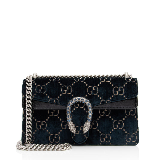 Gucci GG Velvet Dionysus Small Shoulder Bag (SHF-KJgwRg)