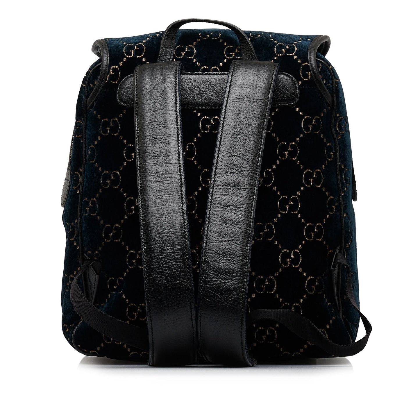Gucci GG Velvet Double Buckle Backpack (SHG-ew8ThP)