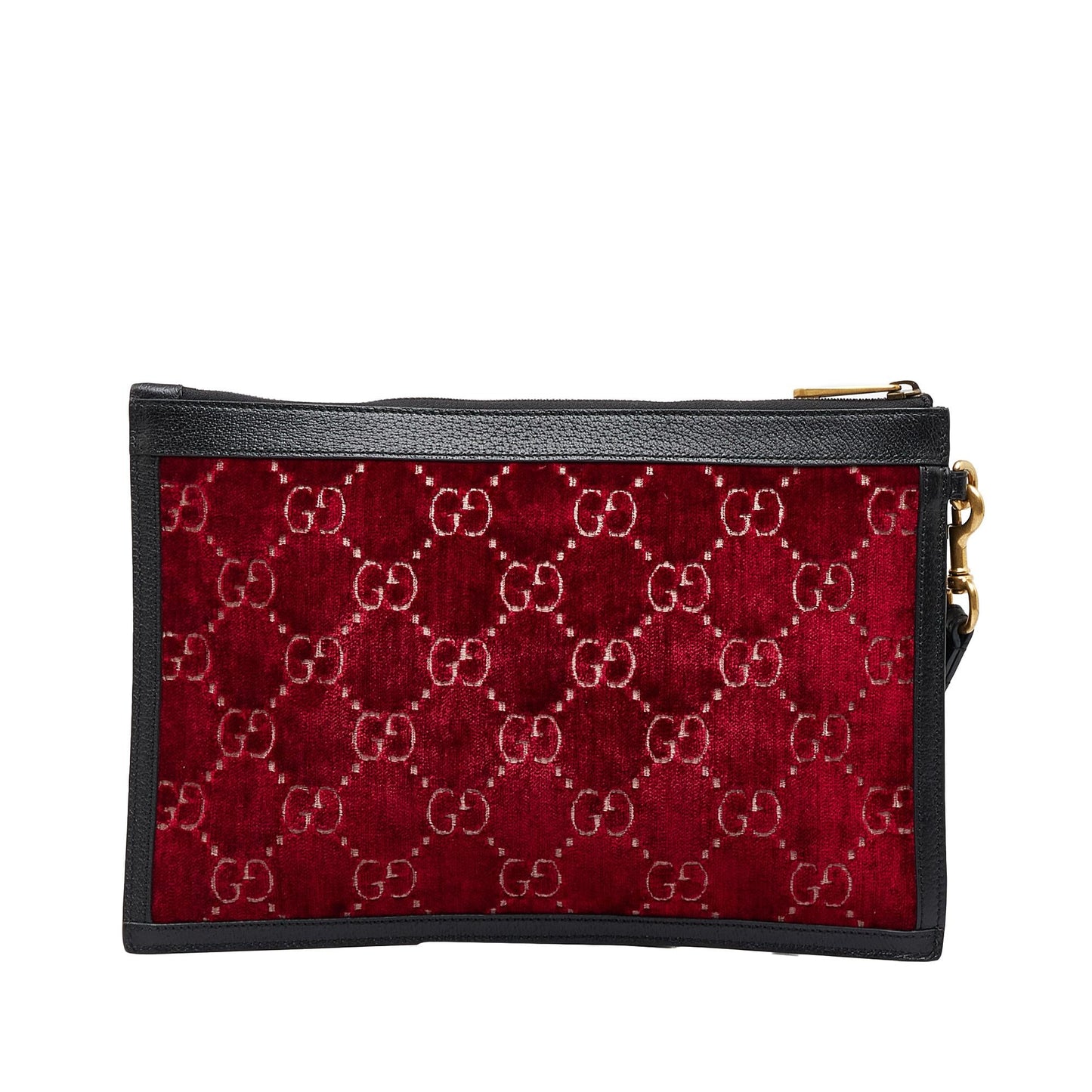 Gucci GG Velvet Ophidia Clutch Bag (SHG-0Q4r1S)