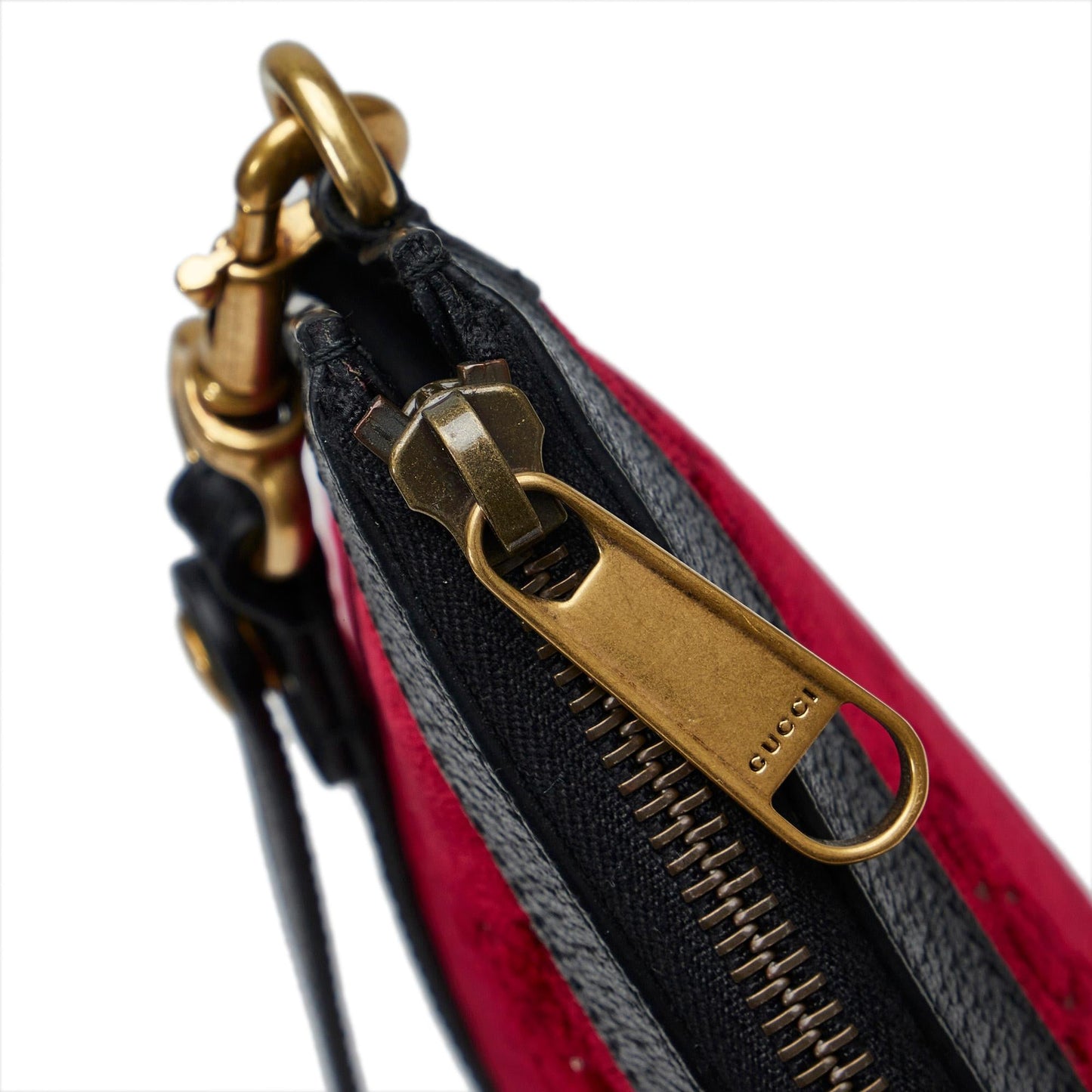 Gucci GG Velvet Ophidia Clutch Bag (SHG-0Q4r1S)