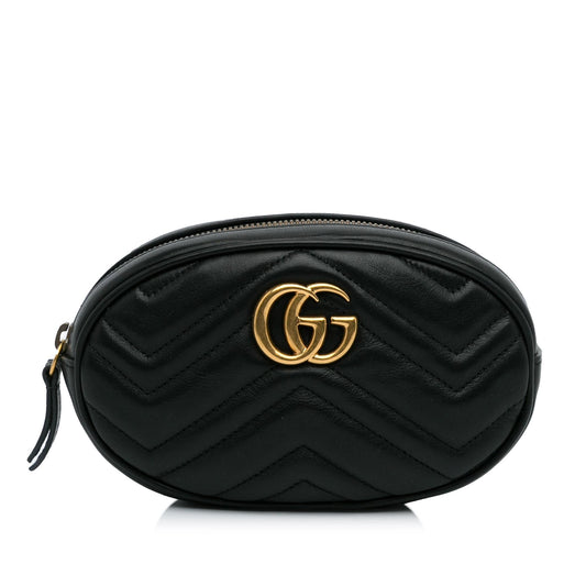 Gucci Gg Marmont Matelasse Belt Bag (SHG-dCtFN0)
