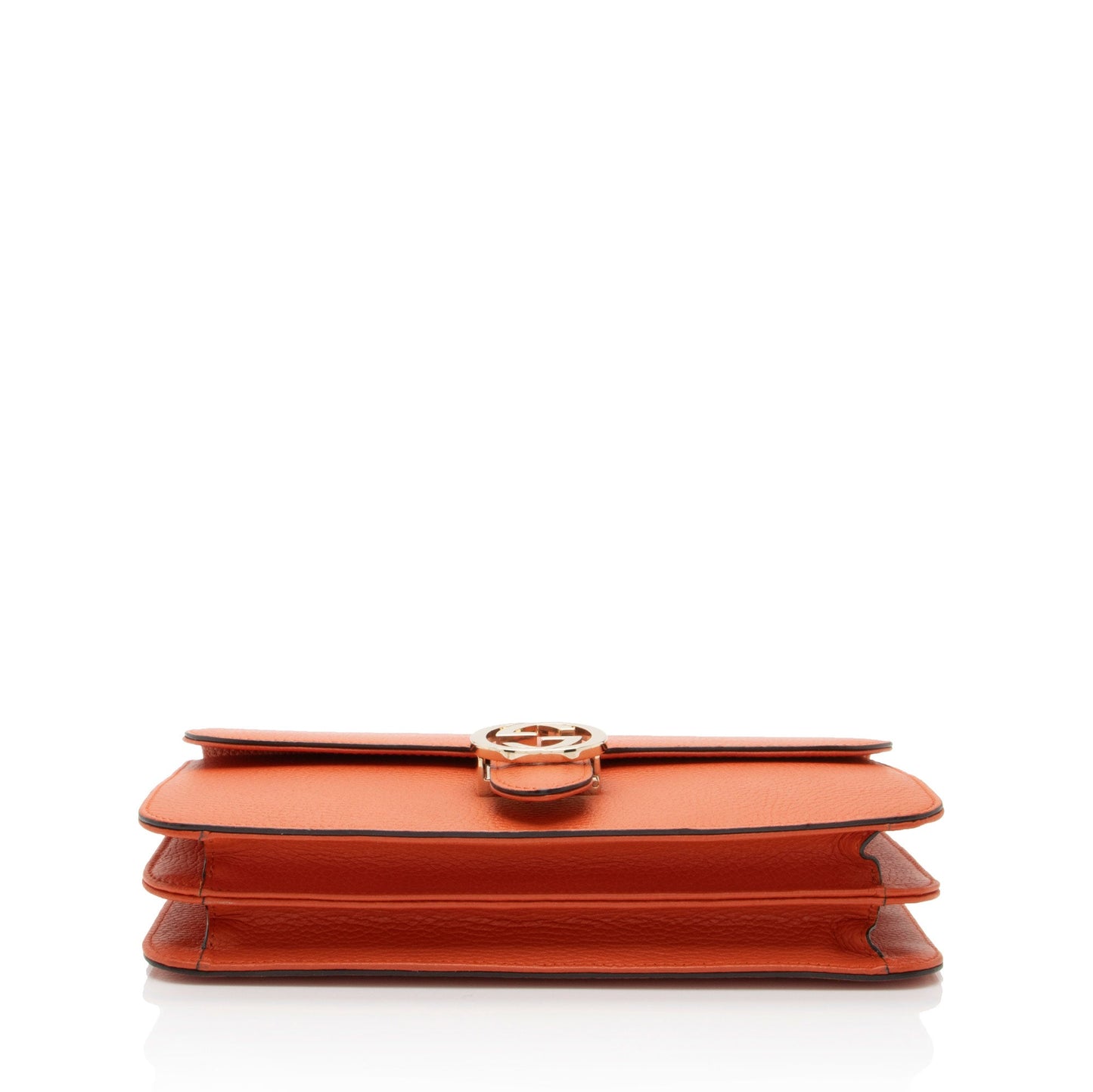 Gucci Leather Interlocking G Medium Shoulder Bag (SHF-CvvGnm)